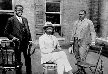 George O. Marke, Kojo Tovalou-Houénou, and Marcus Garvey