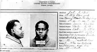 Garvey in prison, 1925